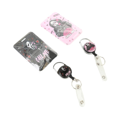 combo de porta carnet Call Me ghostface
