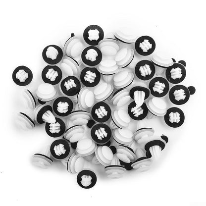 Clips de fijación para paneles de puertas y molduras automotrices,compatibles con modelos Mazda como CX-5, CX-7, Mazda 3 y 6.