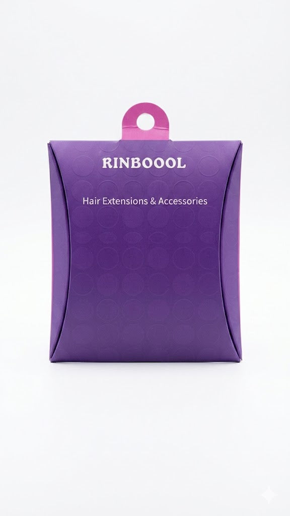 Extensiones de cabello rosa riboool con clip, 22 pulgadas, 10 piezas.