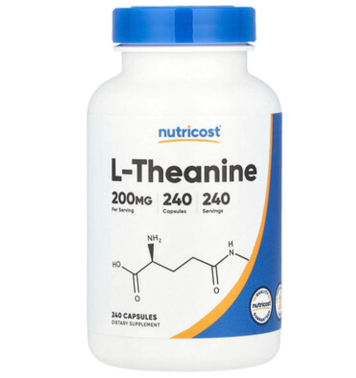 nutricost L-Theanine 200MG 240 capsules