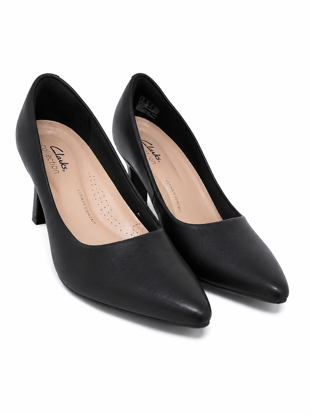 Zapatos de Tacón Clásicos para Mujer Color Negro Talla 6.5.