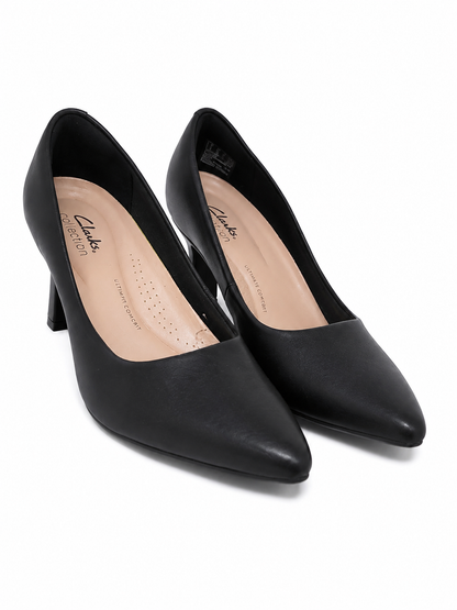 Zapatos de Tacón Clásicos para Mujer Color Negro Talla 6.5.