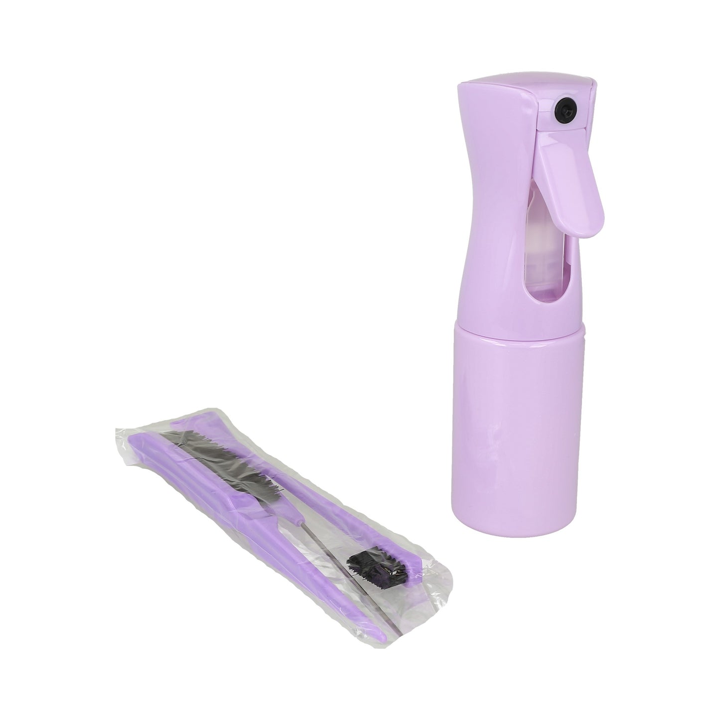 Flairosol con peines/cepillos de estilismo.