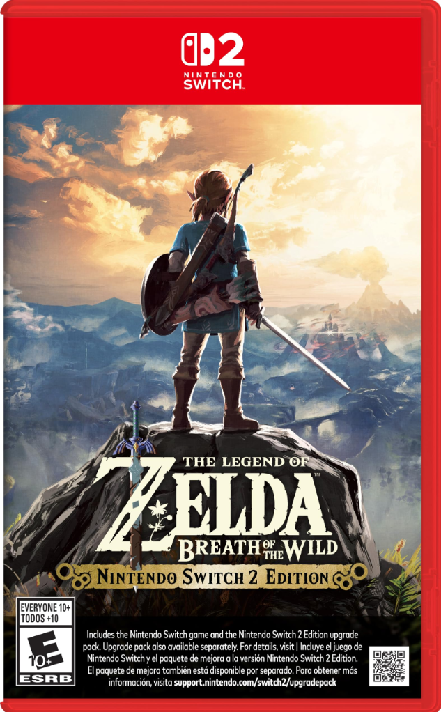 Juego físico de The Legend of Zelda: Breath of the Wild - Nintendo Switch 2 Edition para la consola Nintendo Switc.