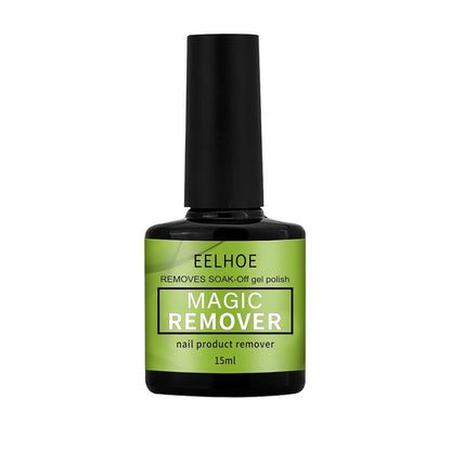 Removedor mágico de esmalte de uñas en gel.