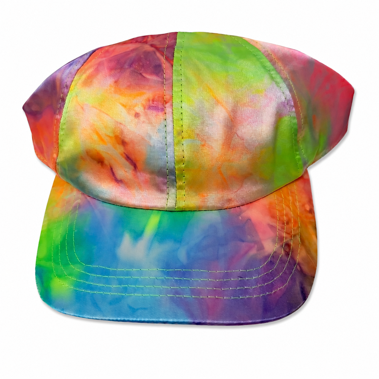 Gorra Tie Dye Multicolor Unisex – Gorra Ajustable Estilo Fashion Casual con Diseño Rainbow.