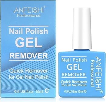 Removedor de esmalte en gel.