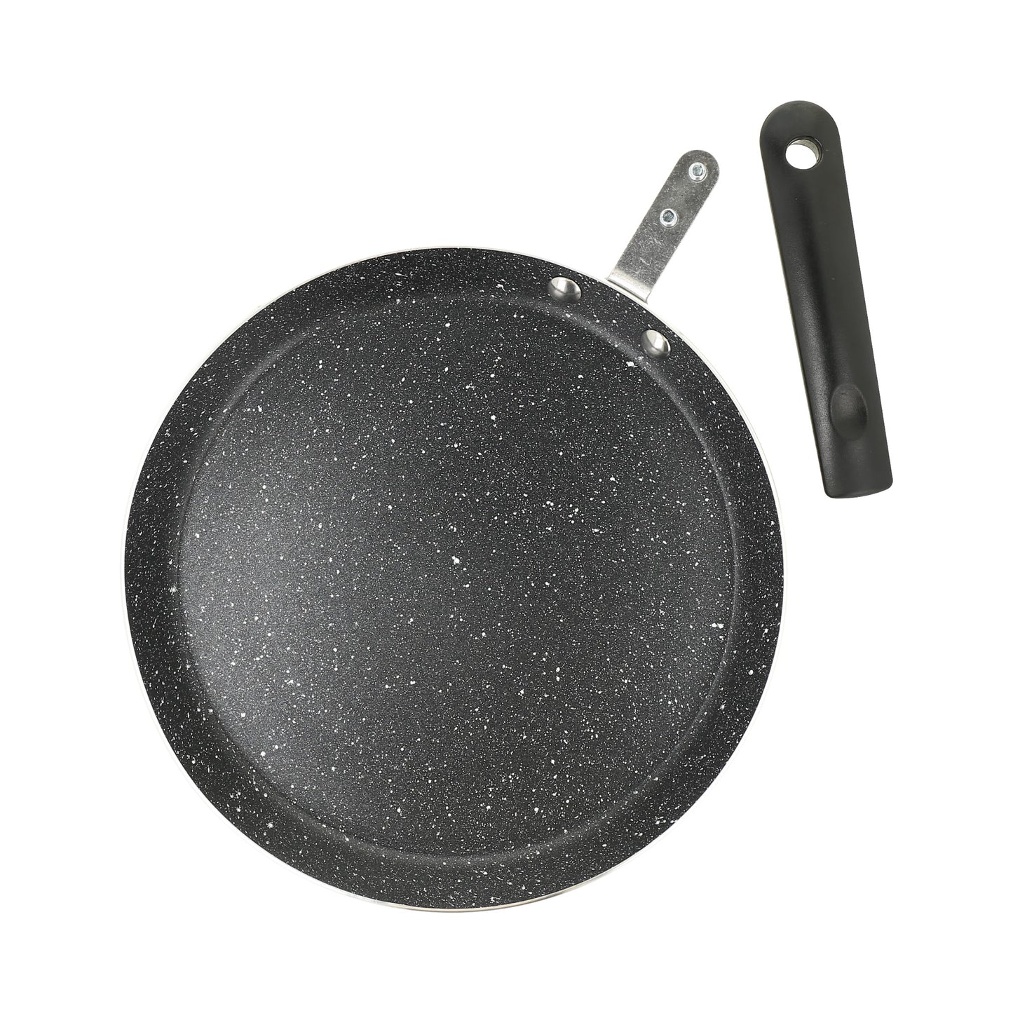 Sartén antiadherente, de aleación de aluminio.