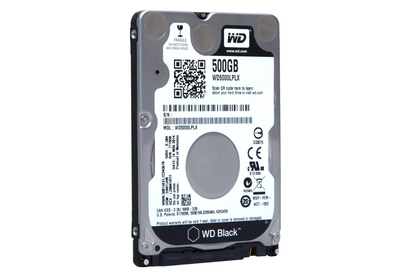 WD - Disco duro de 500 GB, 7200 RPM
