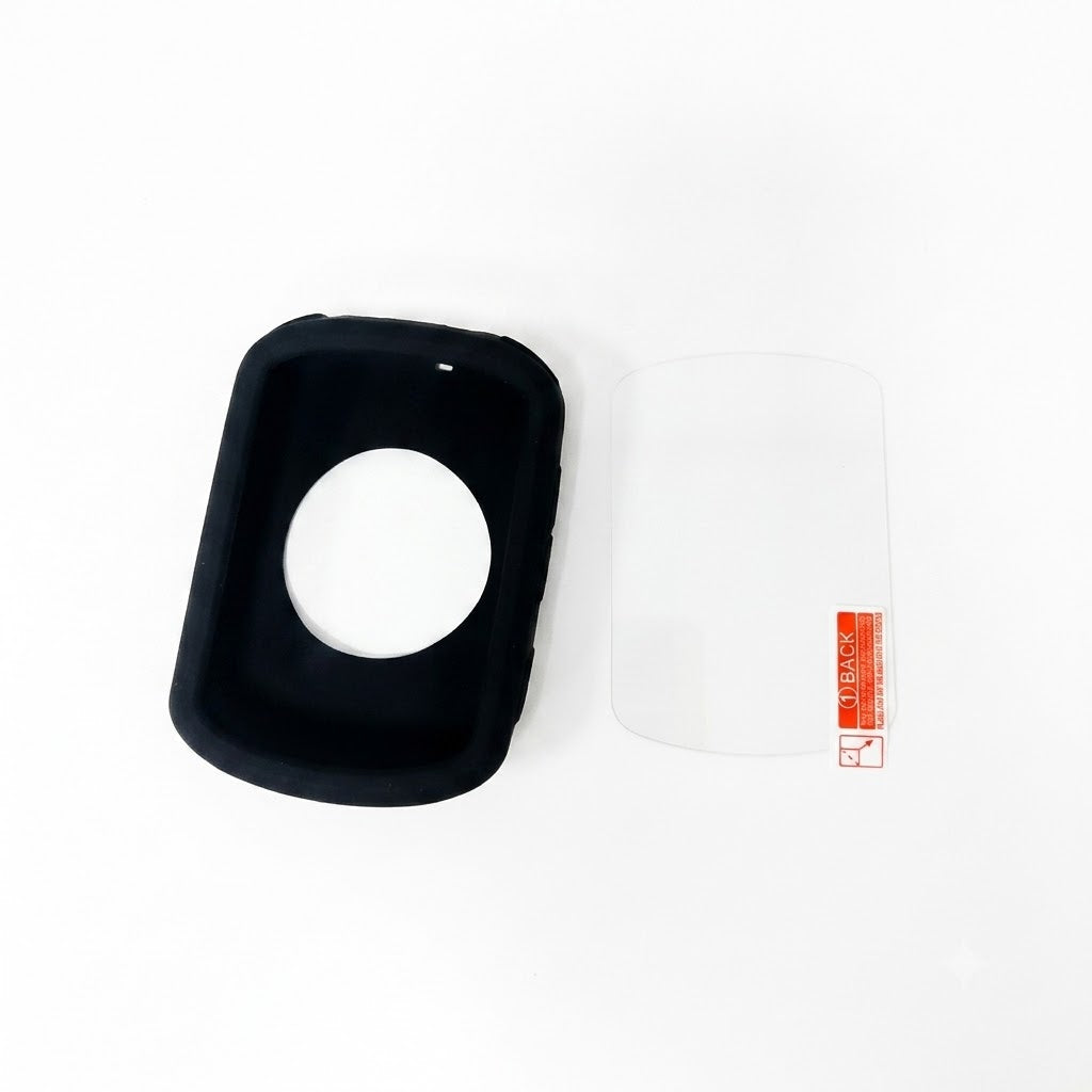 Kit de protección incluye una funda de silicona negra diseñada específicamente para ciclocomputadores GPS Garmin Edge.