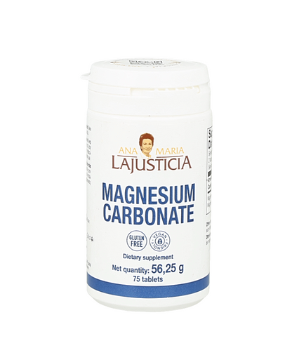 Carbonato de Magnesio suplemento dietético.