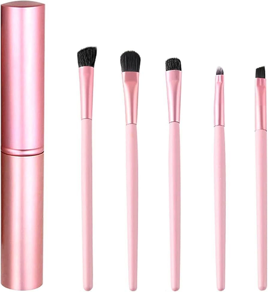 Set de brochas de maquillaje.