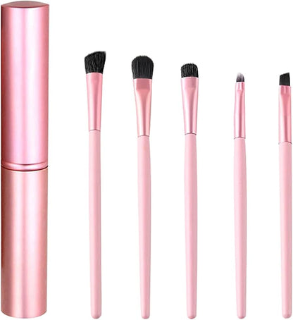 Set de brochas de maquillaje.