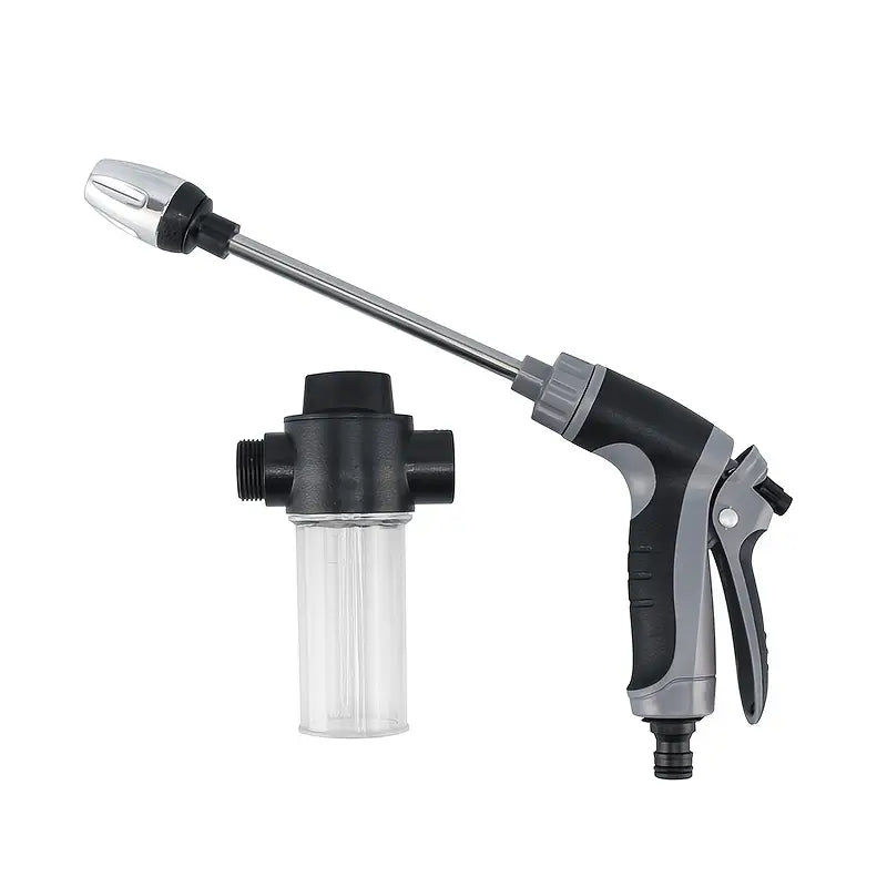 Kit de pistola de agua portátil para lavado de autos.