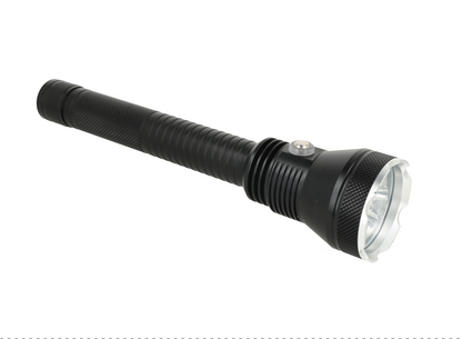 Linterna de buceo LED de alta potencia y resistente al agua.