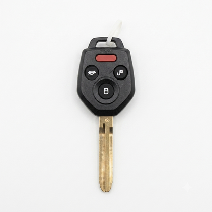 Llave de repuesto con control remoto de 4 botones compatible con Subaru Legacy y Outback 2011 - 2017.