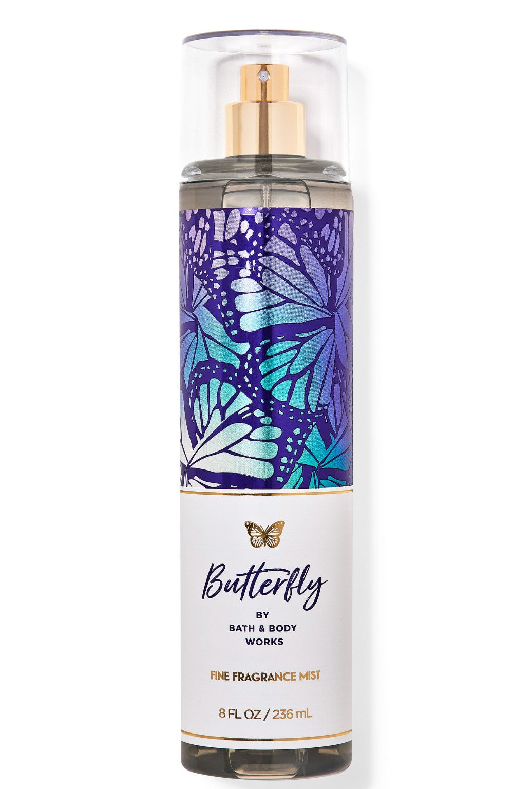 Body Mist de Fragancia Fina Butterfly, 236 ml.