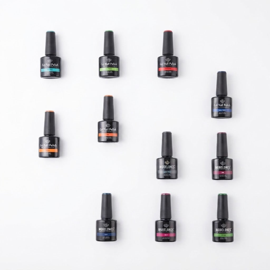 Pack de   Gel para uñas en difetente tonos