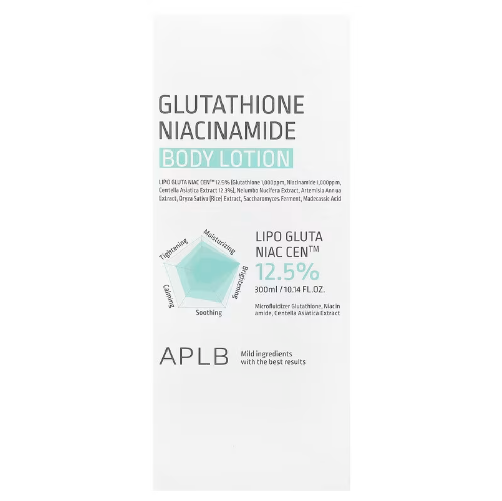 Loción corporal hidratante de origen coreano con un contenido de 300 ml (10.14 fl. oz.).