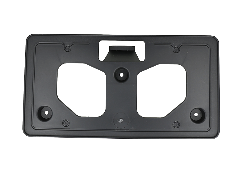 Porta matricula de plástico negro diseñada específicamente para modelos de Honda CR-V.