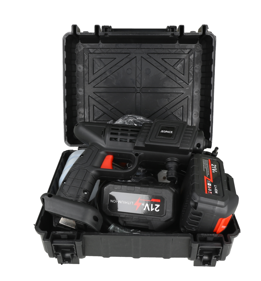 Kit de lavadora a presión portátil inalámbrica con baterías de 21V